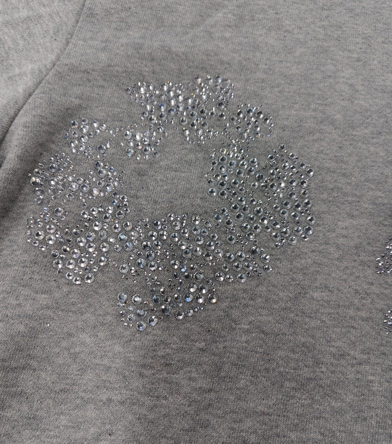 GMabcd Denim Tears Sweatshirt Main Line Kapok Rhinestone Casual Long Pants Hoodie Jacket Men【high quality】