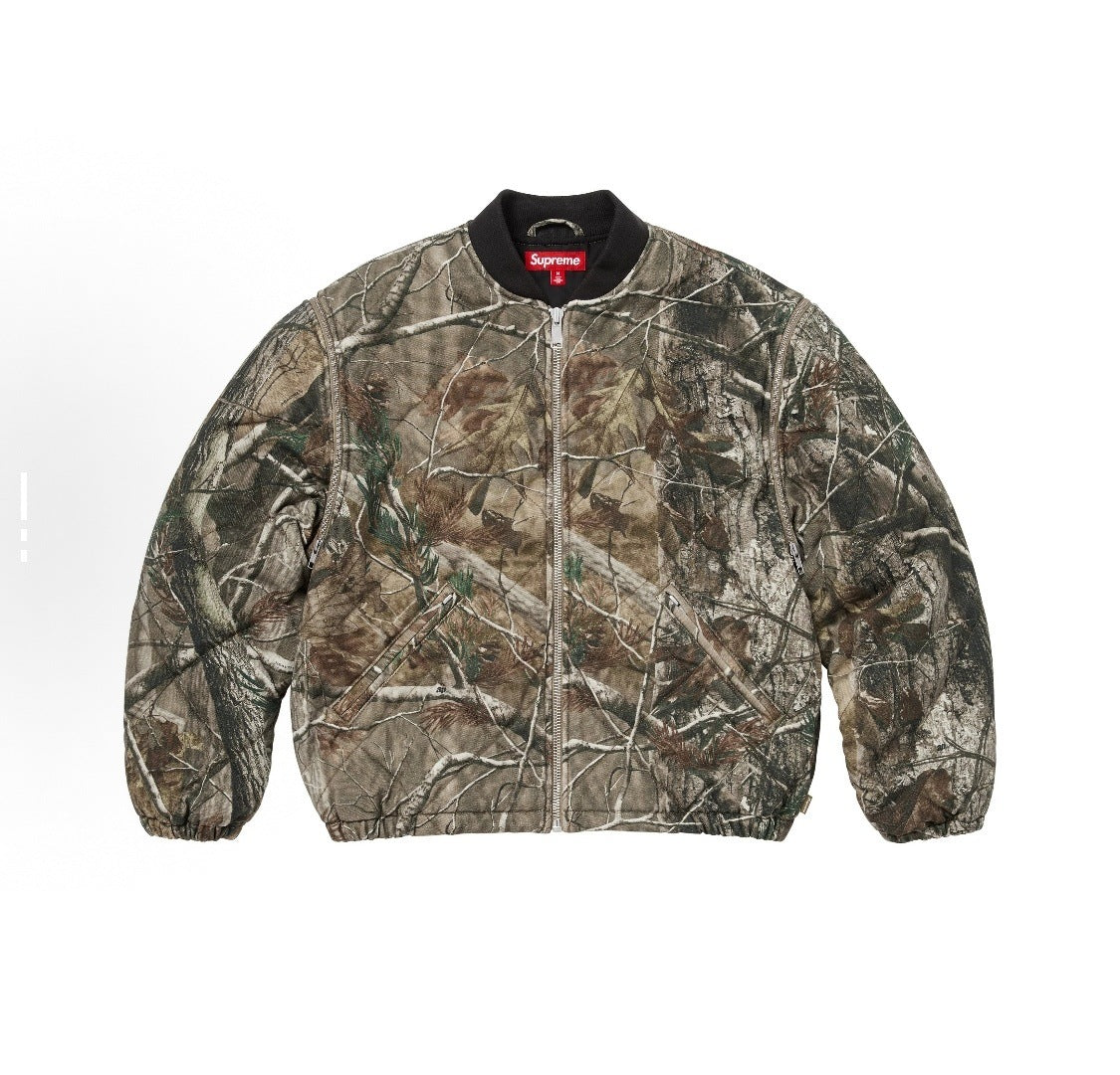 SMALL BOX Zipper Hooded Sweatshirt