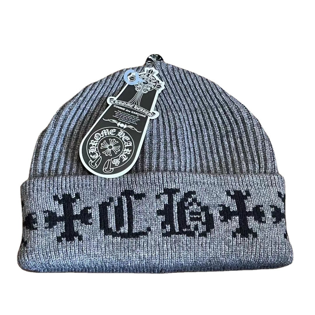 GMChrom Hearts Crohn Sanskrit Knitted Beanie 23 New Hat