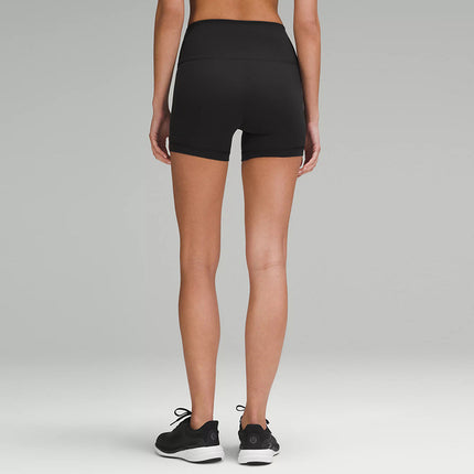 Women's Yoga Shorts Sports High Waist Tight Peach Bum Lift Shorts Cycling Fitness Pants Lulu Same Style Shorts