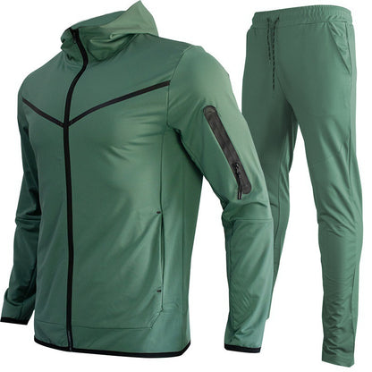 Spring and Autumn Hooded Suits Men's and Women's NK Sports Leisure Suit Sports Fashionable Jacket Trousers Fashion Brand Clothes