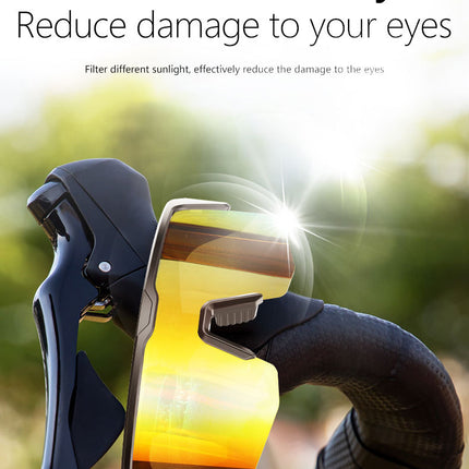 Outdoor Sports Sunglasses Smart Glasses Fashionable Cycling Bluetooth Glasses for Listening to Music and Calling Unisex