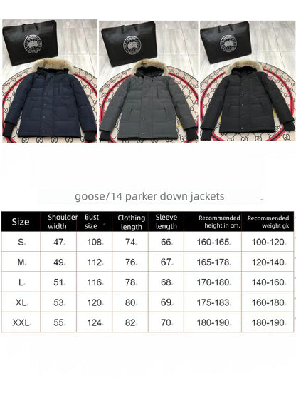 GMabcd-Big Goose 2025 New Product Big Goose Duck Down Carson Parka Coat 14 Styles Couple Style White Duck Down Jacket