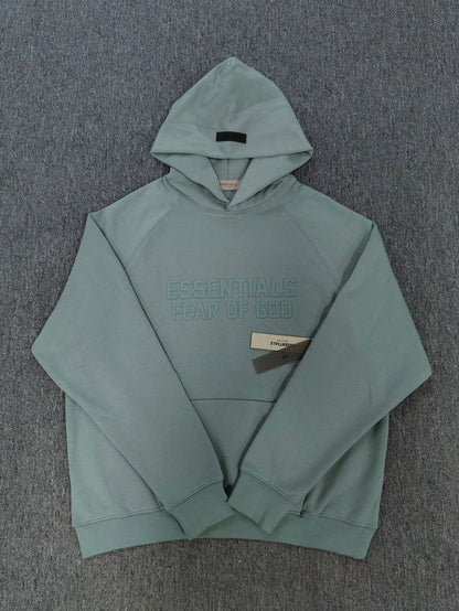 GMabcdFOG Double Line ESSENTIALS Chest Silicone Double Row Letter Hoodie Essentials Sweatshirt