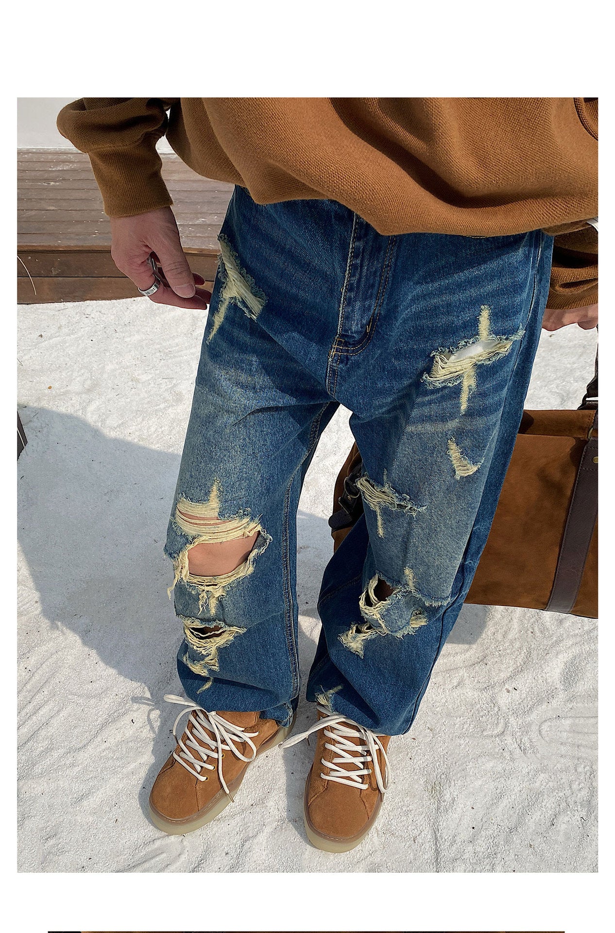 Men's Shoes 2025 Winter New Trend Retro Casual Versatile Thick-Soled Sports Loafers Warm