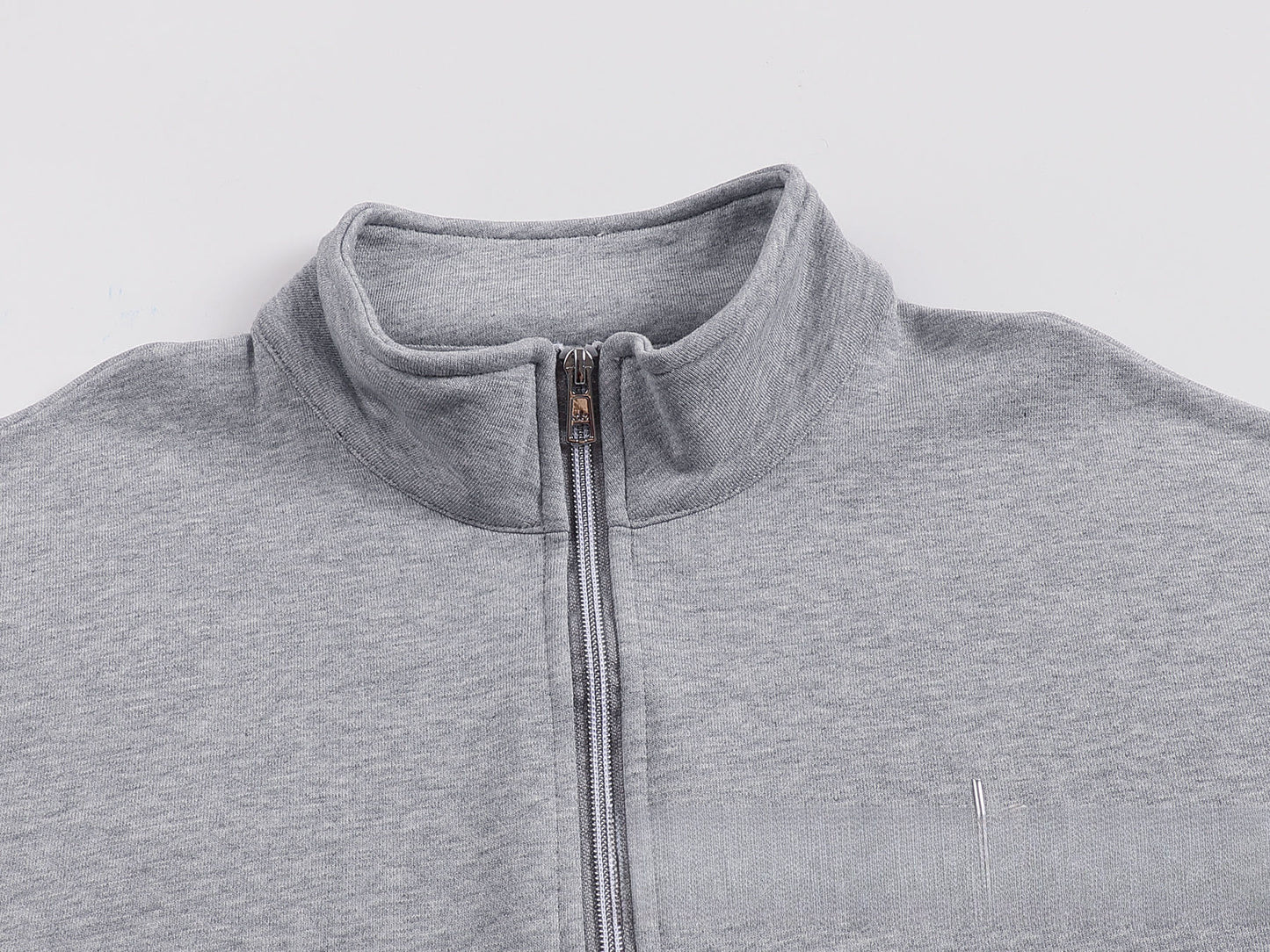 A-L-O Half-Zip Sweatshirt for Women, Autumn and Winter Loose Stand Collar Slimming Jacket, Casual Sports Top