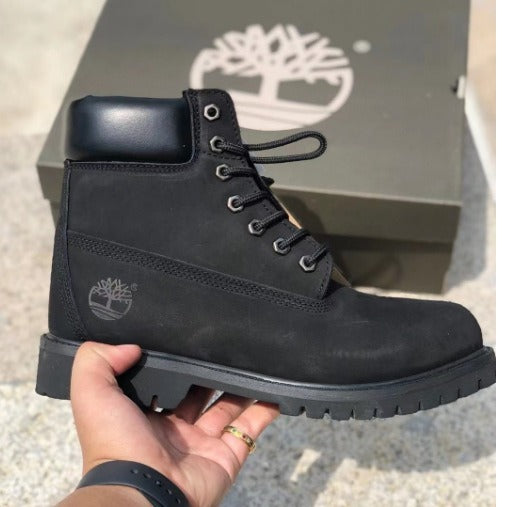 GMABCD Classic Yellow Boots Thick-Soled Martin Boots Men's Couple First Layer Cowhide Outdoor High-Top Boots