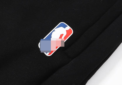 Fog Three-Party Collaboration Double Hoodie Sweatshirt 400g Heavyweight Fleece Cotton Loose Jacket for Men