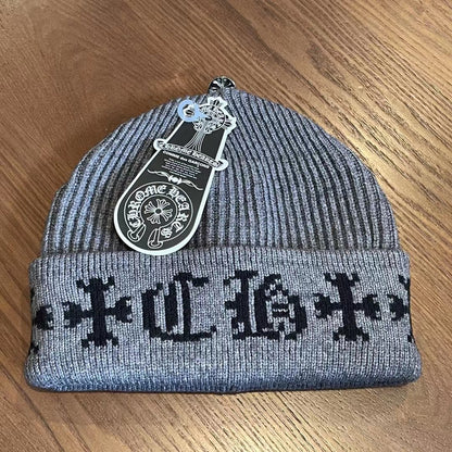 GMChrom Hearts Crohn Sanskrit Knitted Beanie 23 New Hat