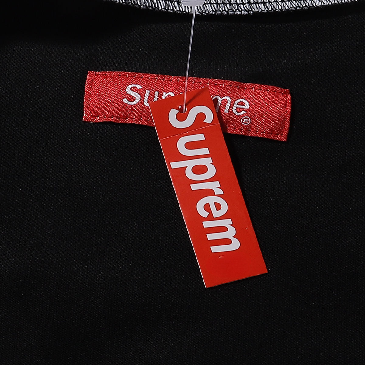 ss25supreme Crew Neck Short Sleeve American Style Trendy Classic Football Shirt Patchwork Ribbed High Street Top T-Shirt Unisex