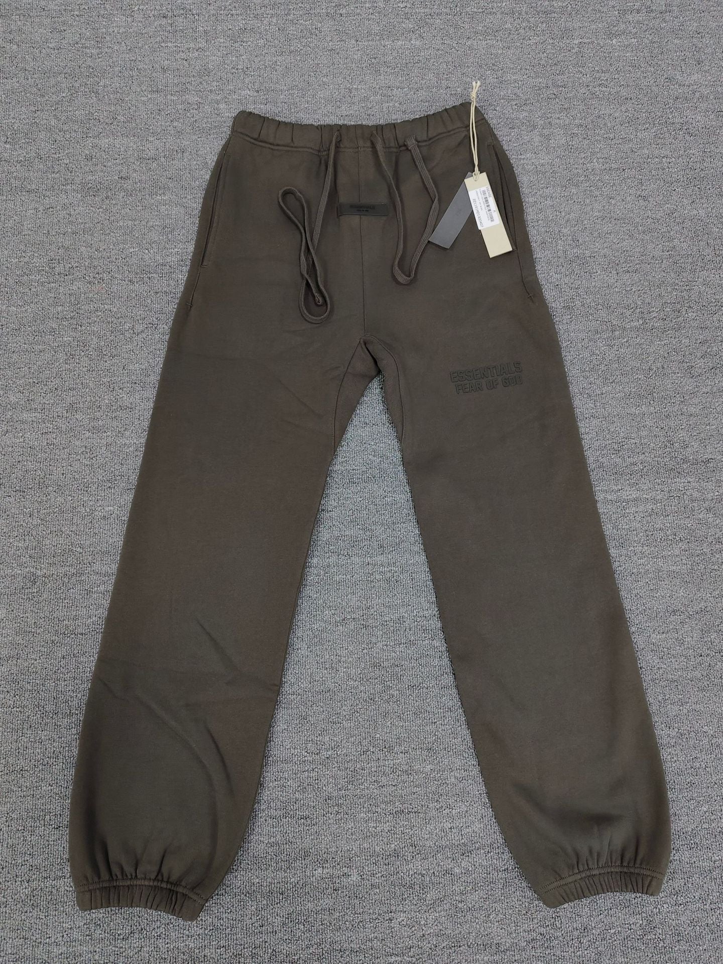 GMabcdFOG Double Line ESSENTIALS Chest Silicone Double Row Letter Hoodie Essentials Sweatshirt