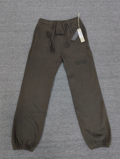 GMabcdFOG Double Line ESSENTIALS Chest Silicone Double Row Letter Hoodie Essentials Sweatshirt