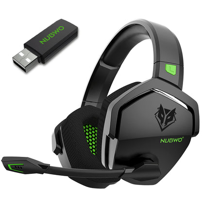 G06 Wireless Gaming Headphone Head-Mounted Noise Reduction Headset Stereo 2.4G Bluetooth