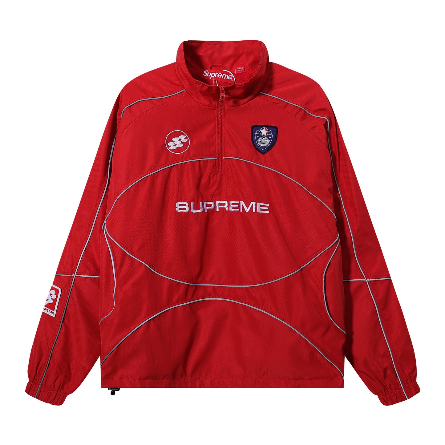 Supreme Ducati Collaboration Racing Style Windbreaker Jacket for Men
