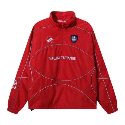 Supreme Ducati Collaboration Racing Style Windbreaker Jacket for Men