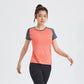 Unisex Breathable Lightweight Gym Short Sleeve Quick-Dry Top Fitness Sports Wear Ice Silk T-Shirt Stretch Short Sleeve