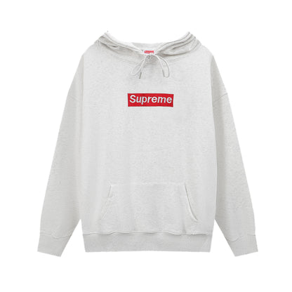 GMSupreme Fleece-Lined Full Series Hooded Sweatshirt Men's Jacket Hoodie BOX Classic Collaboration Long Sleeve
