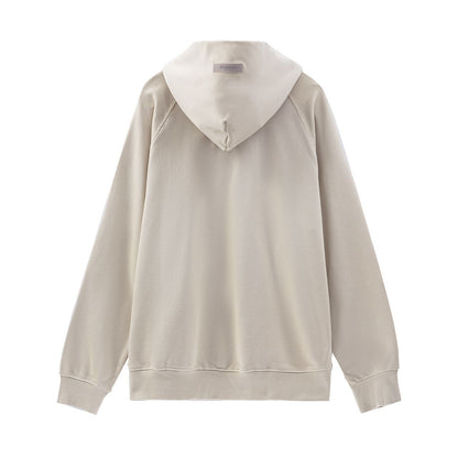 2025 New FOG 1977 Flocked Print Digital High Street European and American Style Sweatshirt Loose Casual Pants Unisex Set