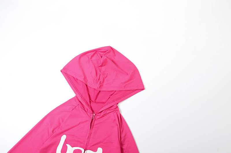 2025 Autumn Women's New Fashion Hooded Camouflage Print Long Sleeve Sports Trendy Slim Fit Long Pants Two-Piece Set