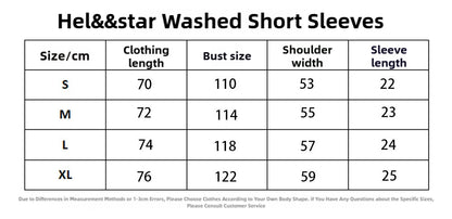 [4]2025 Summer New American Fashion Brand Male and Female Couples Wear plus Size Loose Pullover Short Sleeve T-shirt Youth Tee