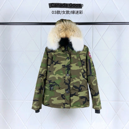Hot-Selling Big Goose Duck Down 03 Style Flight Jacket White Duck Down Parka Coat Putian High Version 2026 Autumn Winter