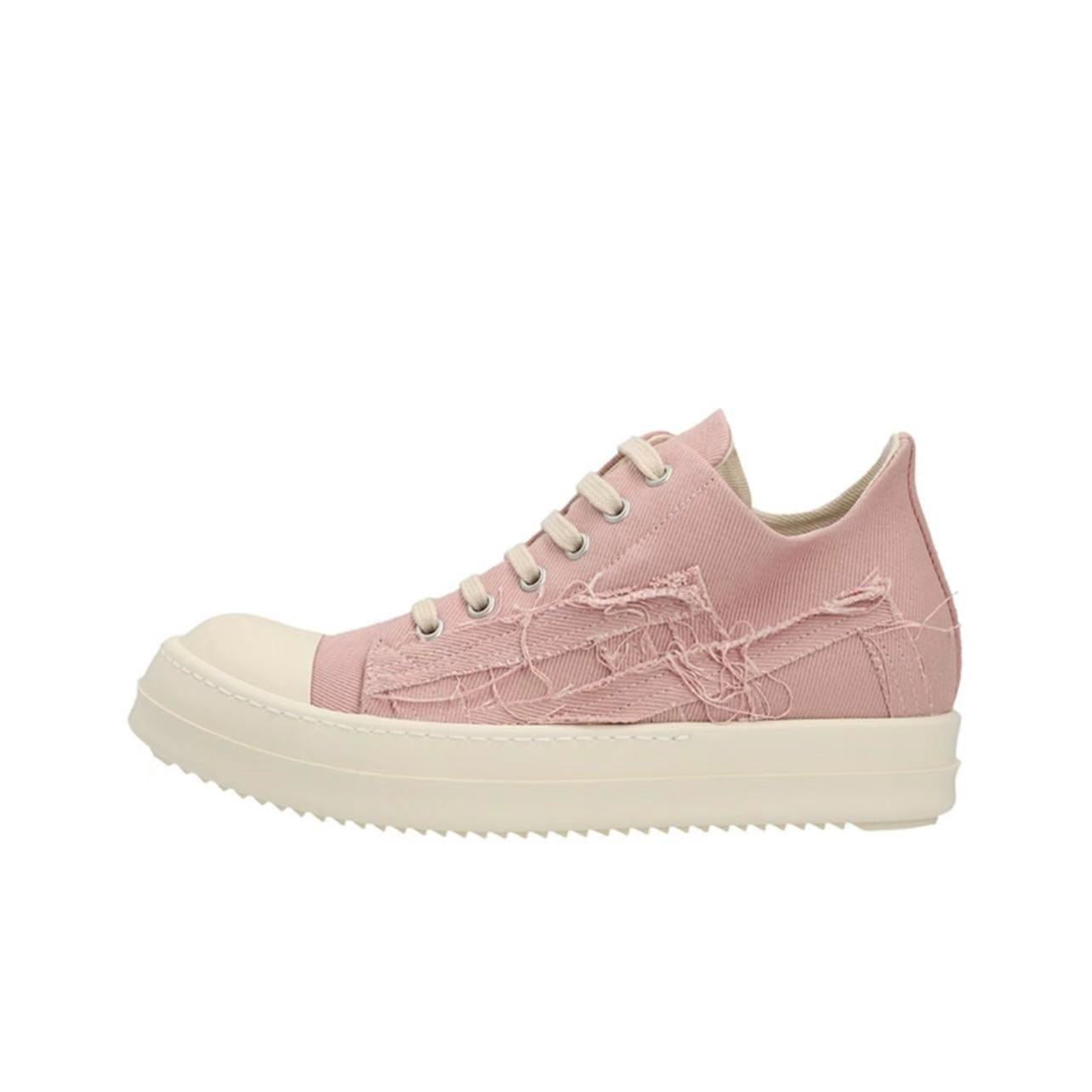 GMAbcd RICK Original Main Line New Leather Surface OWENS High Street Low-top Niche Shoes