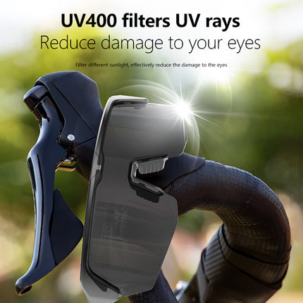 Outdoor Sports Sunglasses Smart Glasses Fashionable Cycling Bluetooth Glasses for Listening to Music and Calling Unisex