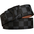 Black Buttons Black Plaid