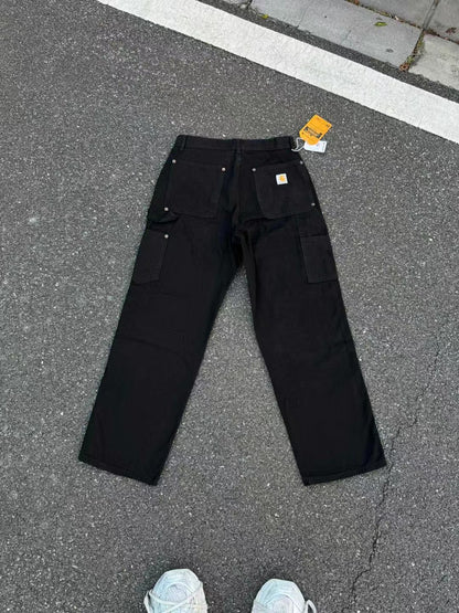 Carhart Japanese Workwear Style Jeans Loose Straight High Street Design