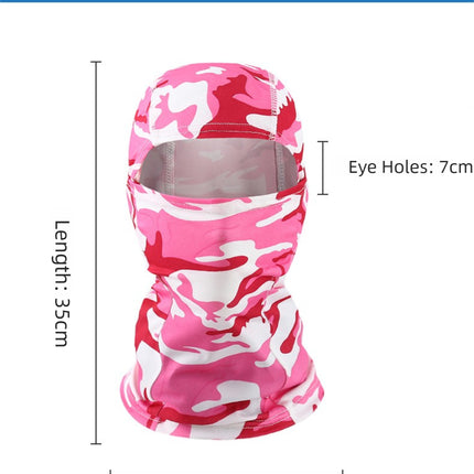 Cycling Mask Summer Balaclava Outdoor Camouflage Tactical Head Cover CS Flying Tiger Mask