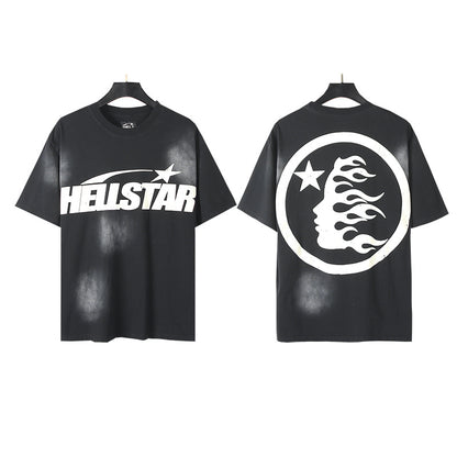 [2]2025 Summer New American Fashion Brand Male and Female Couples Wear plus Size Loose Pullover Short Sleeve T-shirt Youth Tee