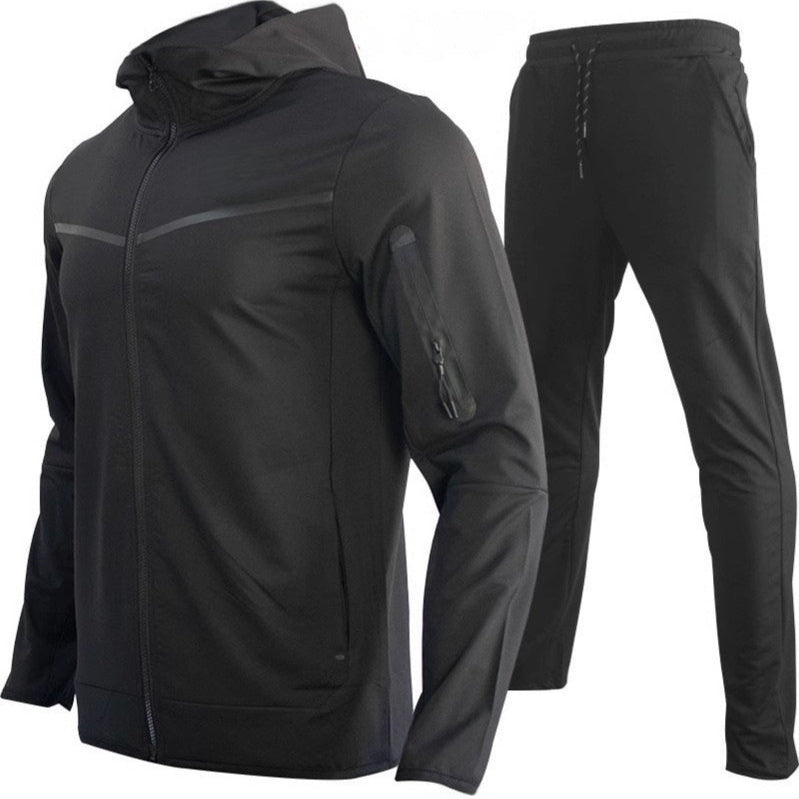 Spring and Autumn Hooded Suits Men's and Women's NK Sports Leisure Suit Sports Fashionable Jacket Trousers Fashion Brand Clothes