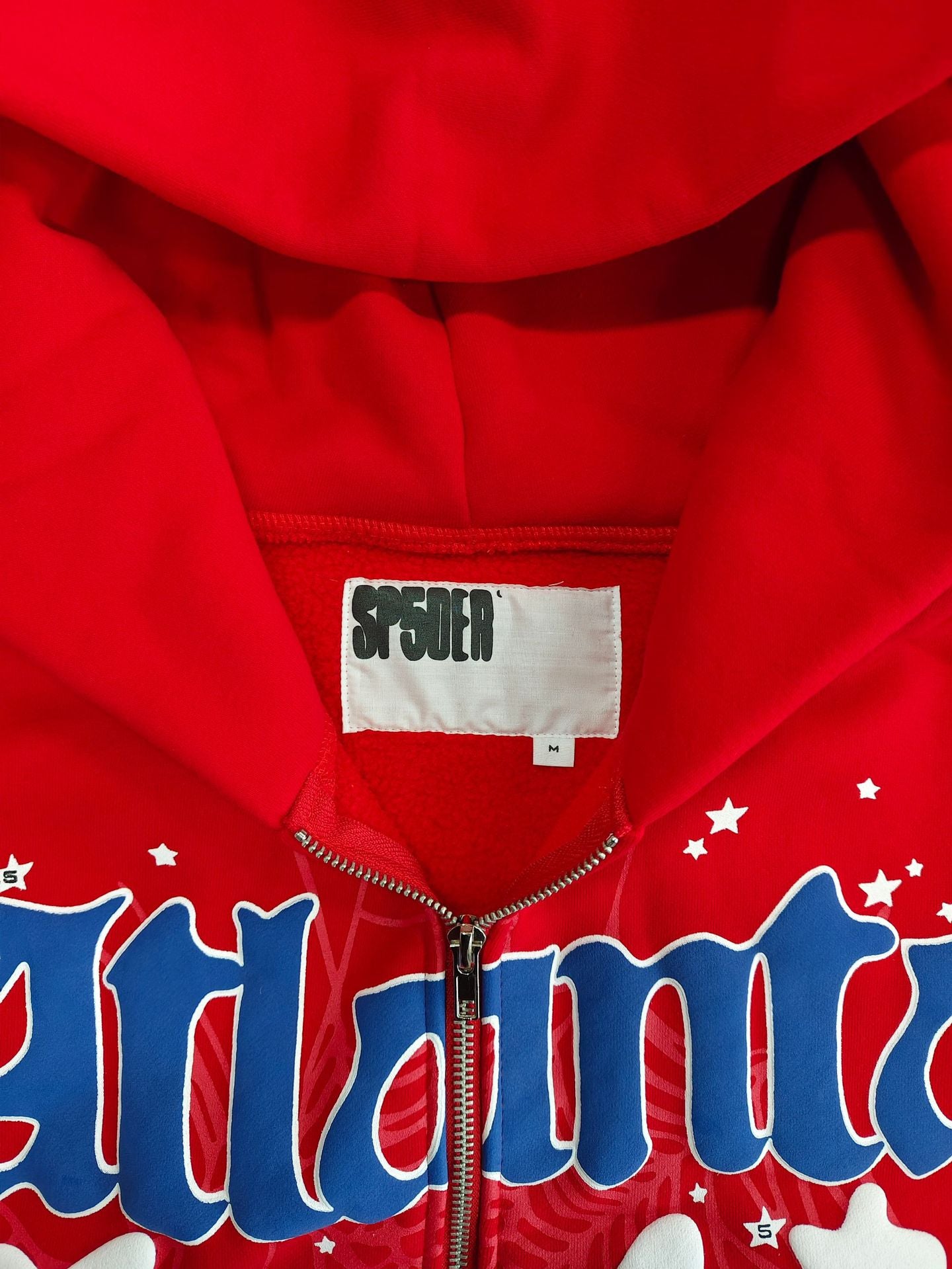 GMSp5der sweatshirt Spider Web Star Print loose Hoodie Zipper Coat Men[High Quality]