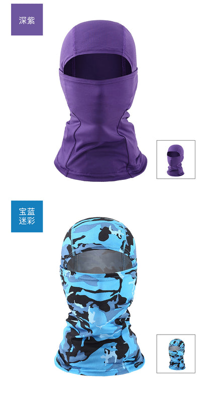 Cycling Mask Summer Balaclava Outdoor Camouflage Tactical Head Cover CS Flying Tiger Mask