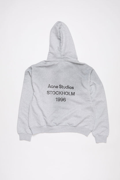 1996 Embroidered Logo Letter Zip-Up Loose-Fit Unisex Hooded Sweatshirt (Part 2)