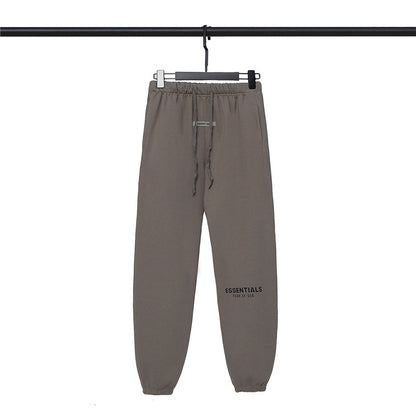GMabcd Essen-tials Sweatpants Trendy Brand Casual Pants Fog Spring Autumn Thin Fleece Cross-border Trendy Versatile