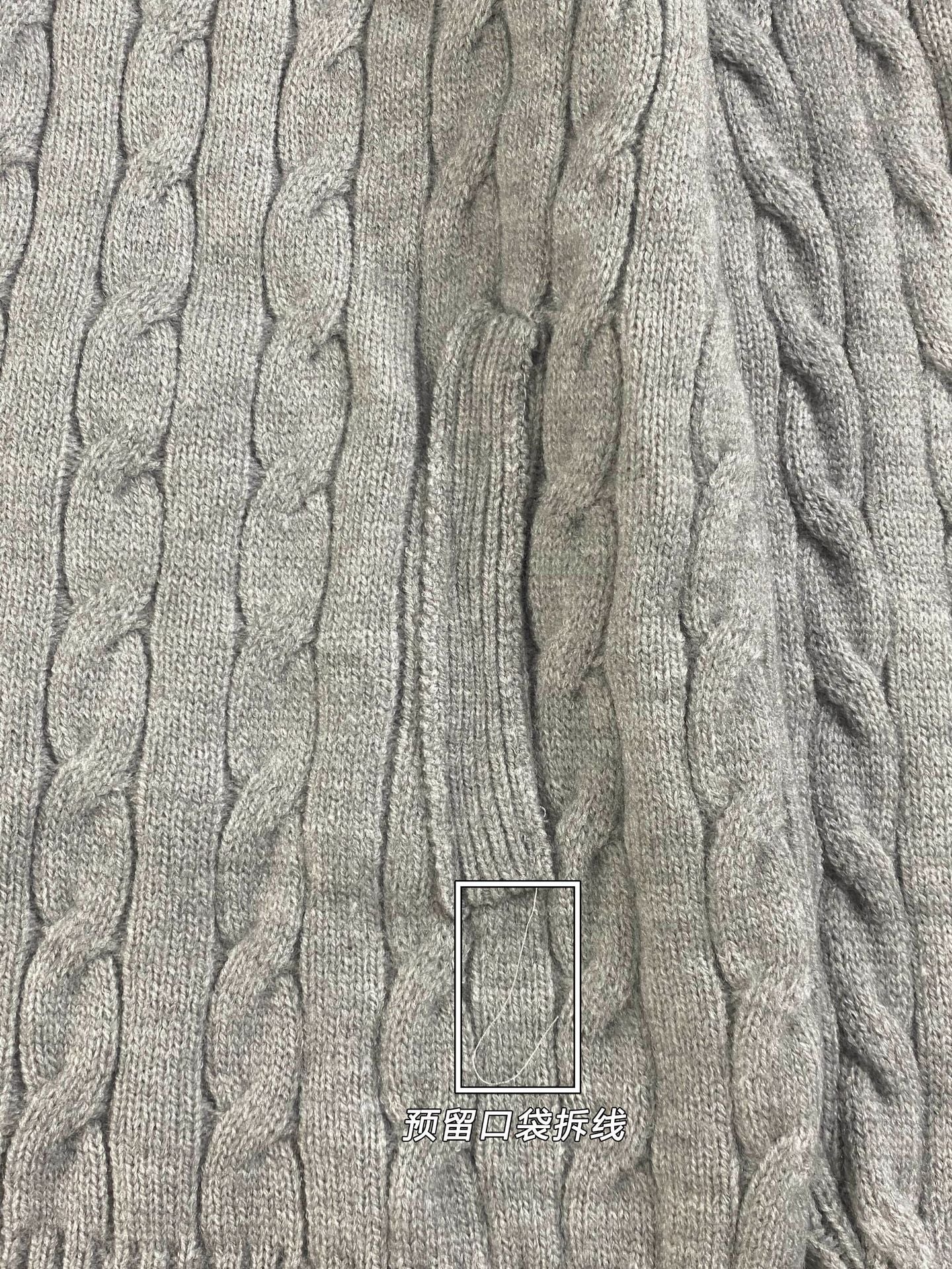 RL Raff Pony Label Autumn Winter Warm Cable Knit Zipper Sweater Cardigan Women Embroidered Cable Cardigan Men