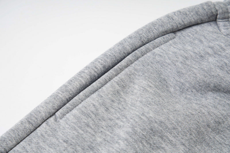 GMstuxN Letter Collaboration Hoodie Classic Letter Embroidery Hooded Sweatshirt Heavyweight Casual Jacket for Men