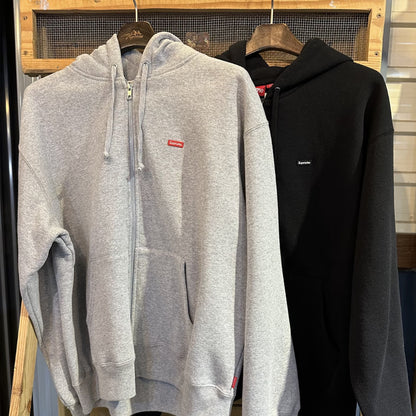 SMALL BOX Zipper Hooded Sweatshirt