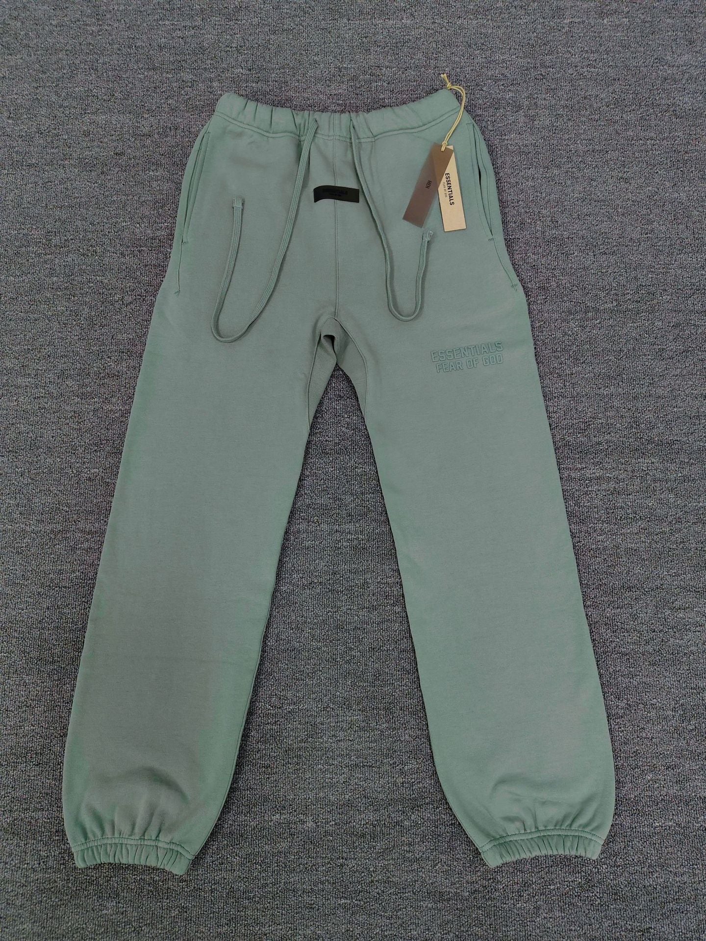 GMabcdFOG Double Line ESSENTIALS Chest Silicone Double Row Letter Hoodie Essentials Sweatshirt