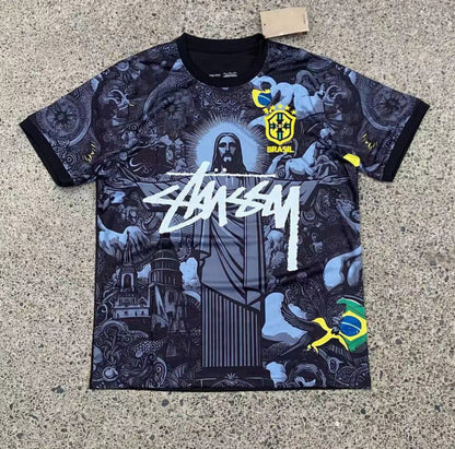 Stussy Flamengo Italy Soccer Jersey Can Be Shipped on Behalf Brazilian Goddess Apparel