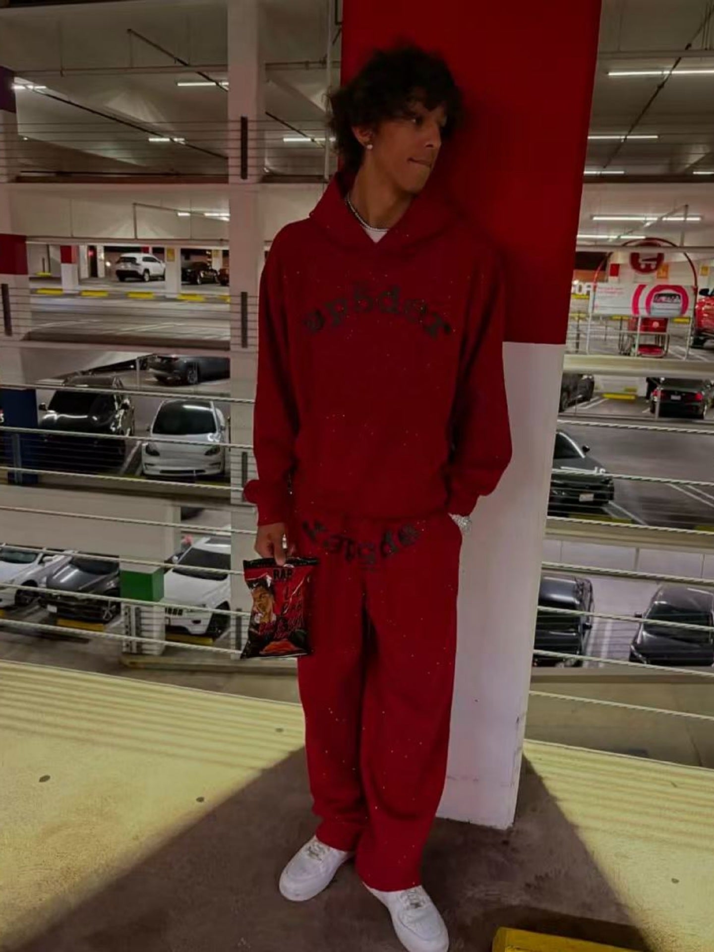 Hot Sale Heavy Full Rhinestone Sweater Sp55-der Hoodie High Street Fashion Brand Hoodie