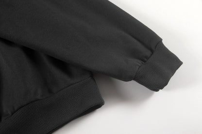 A-L-O Heavyweight Sweatshirt Loose Terry Warm Hoodie Zipper Casual Hooded Jacket