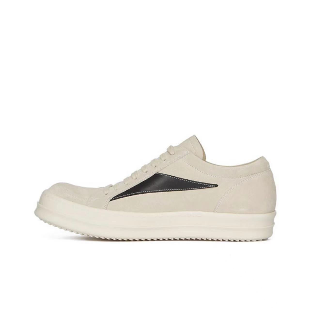 GMAbcd RICK Original Main Line New Leather Surface OWENS High Street Low-top Niche Shoes