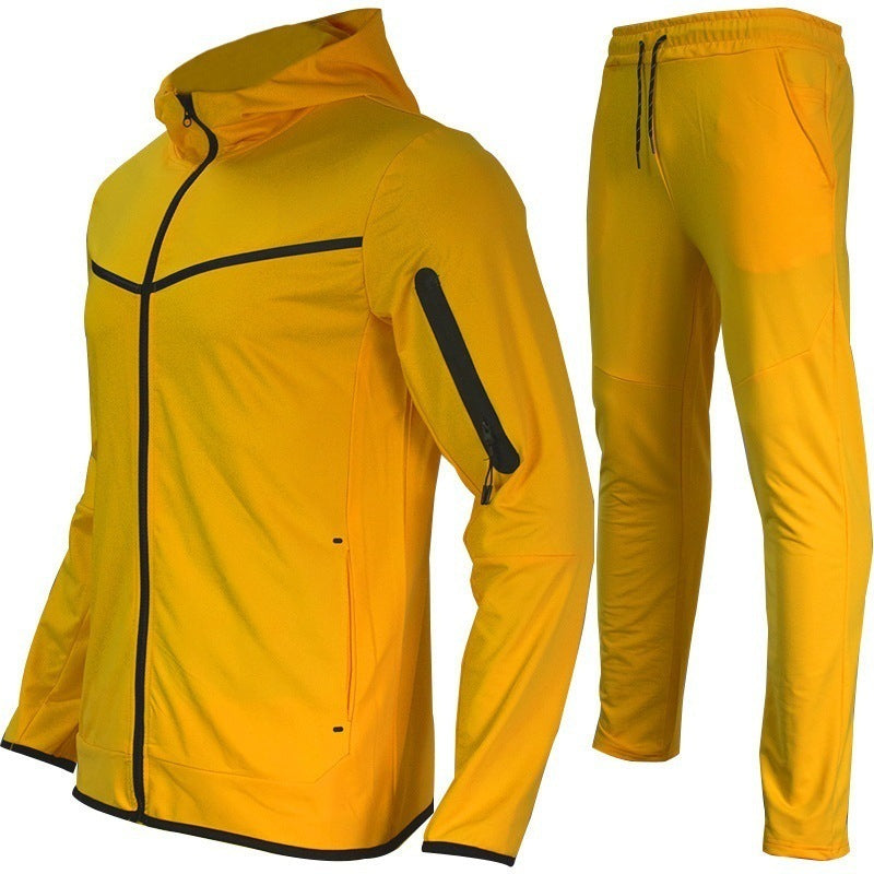 Spring and Autumn Hooded Suits Men's and Women's NK Sports Leisure Suit Sports Fashionable Jacket Trousers Fashion Brand Clothes