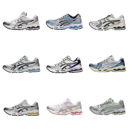 Gmabcd-Kayano14 Mesh Comfortable Versatile Casual Breathable Unisex Outdoor Sports Running Shoes