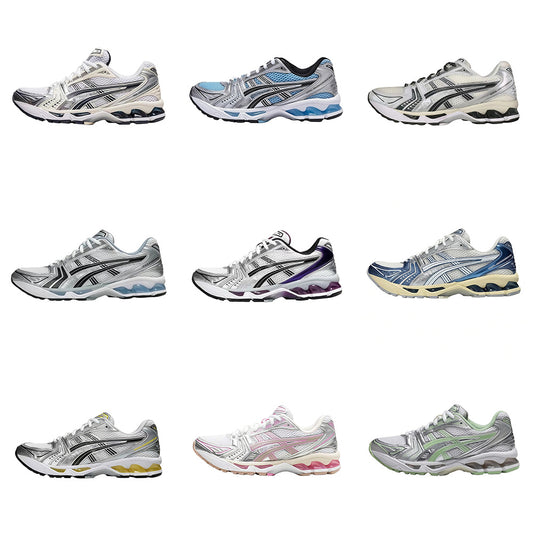 Gmabcd-Kayano14 Mesh Comfortable Versatile Casual Breathable Unisex Outdoor Sports Running Shoes