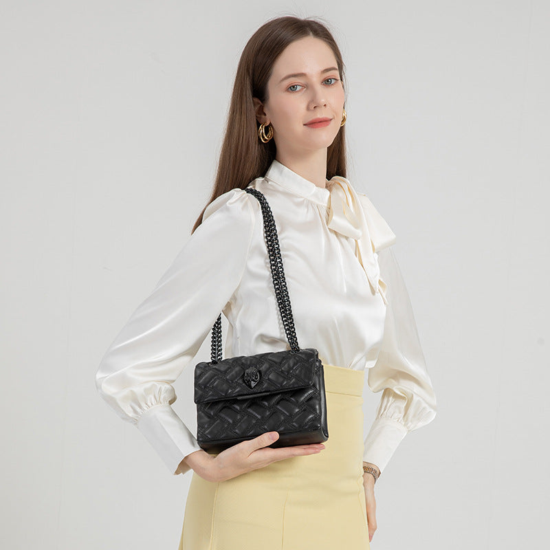 Eagle-head women's shoulder bag chain crossbody small bag