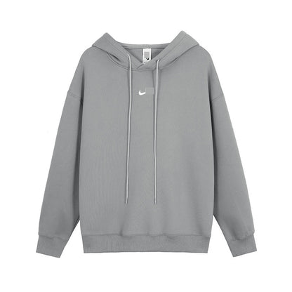 Fog Three-Party Collaboration Double Hoodie Sweatshirt 400g Heavyweight Fleece Cotton Loose Jacket for Men