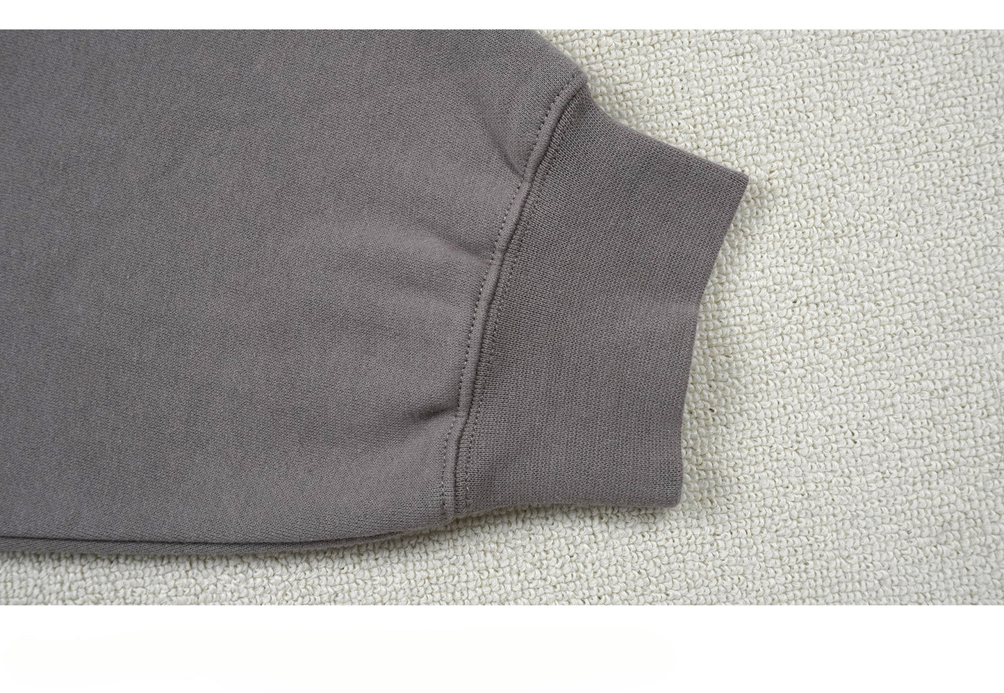 ESSENTIALS HOODIE FOG Season 8 Flocked Small Label Versatile Hooded Sweatshirt Fleece Lined